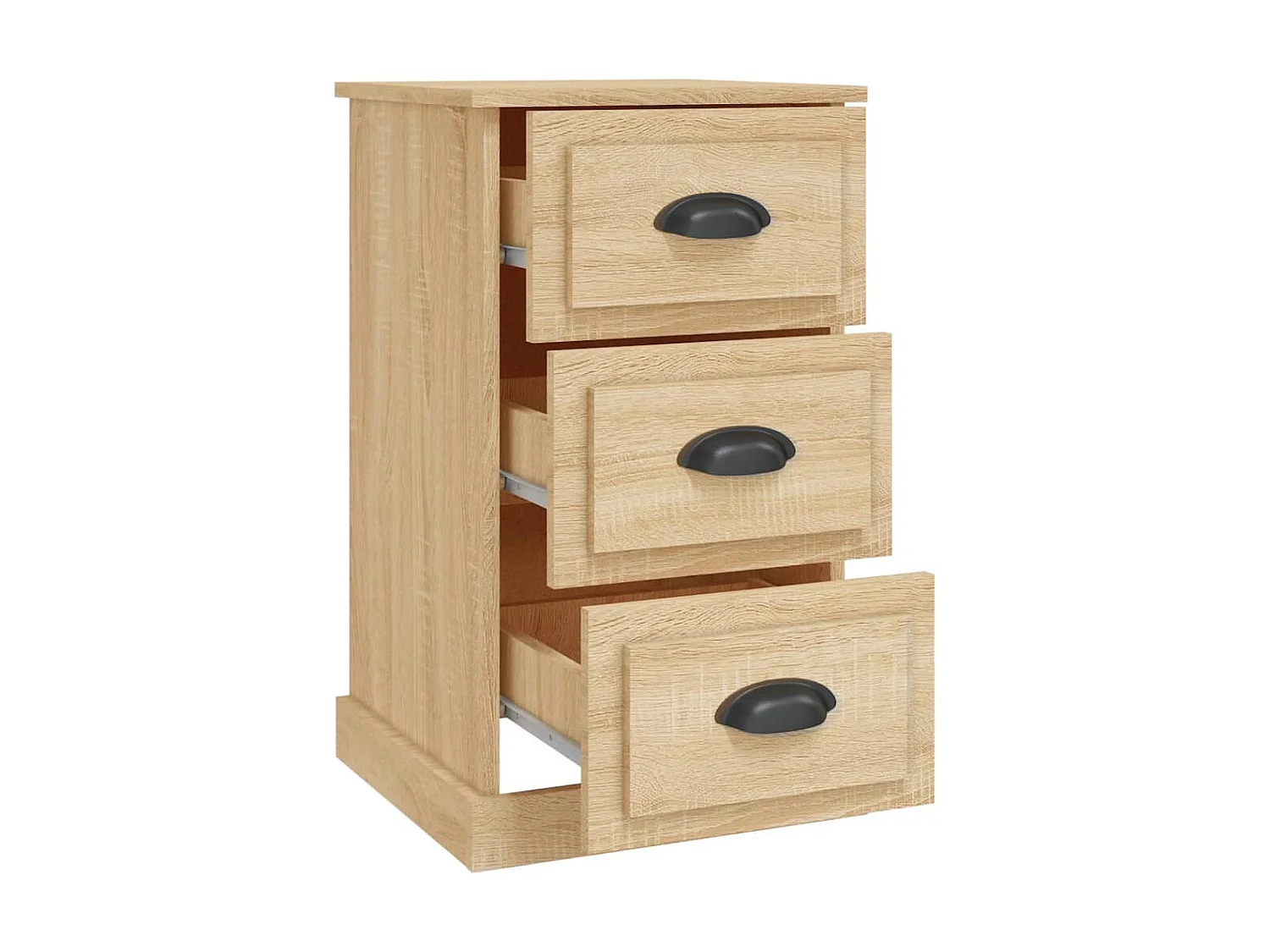 Nachttisch Nachtschrank Sonoma-Eiche 39x39x67 cm Holzwerkstoff -RN74226