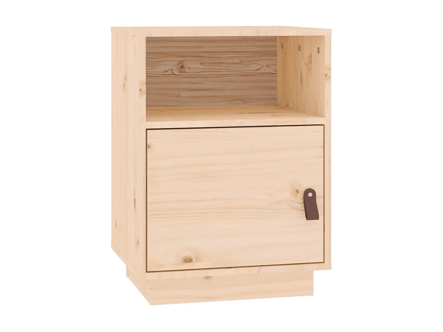 Nachttisch Nachtschrank 40x34x55 cm Massivholz Kiefer -RN75728