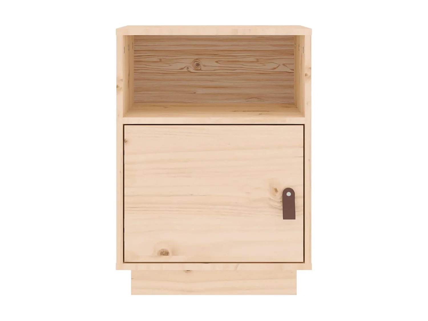 Nachttisch Nachtschrank 40x34x55 cm Massivholz Kiefer -RN75728