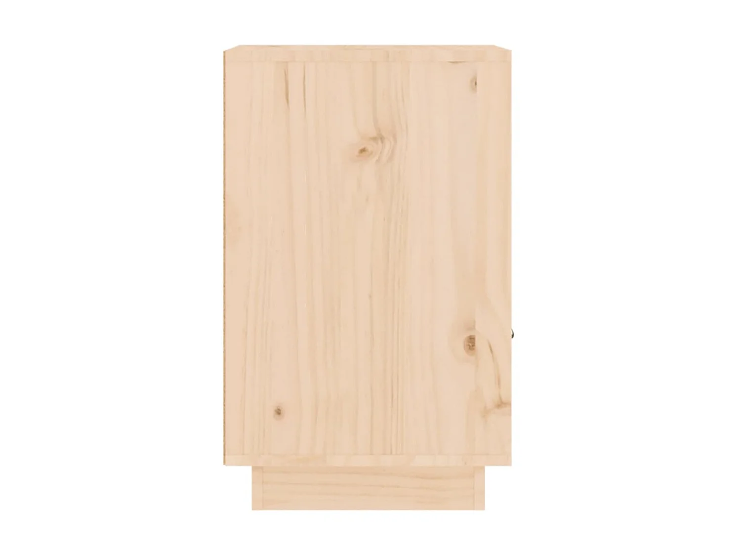 Nachttisch Nachtschrank 40x34x55 cm Massivholz Kiefer -RN75728