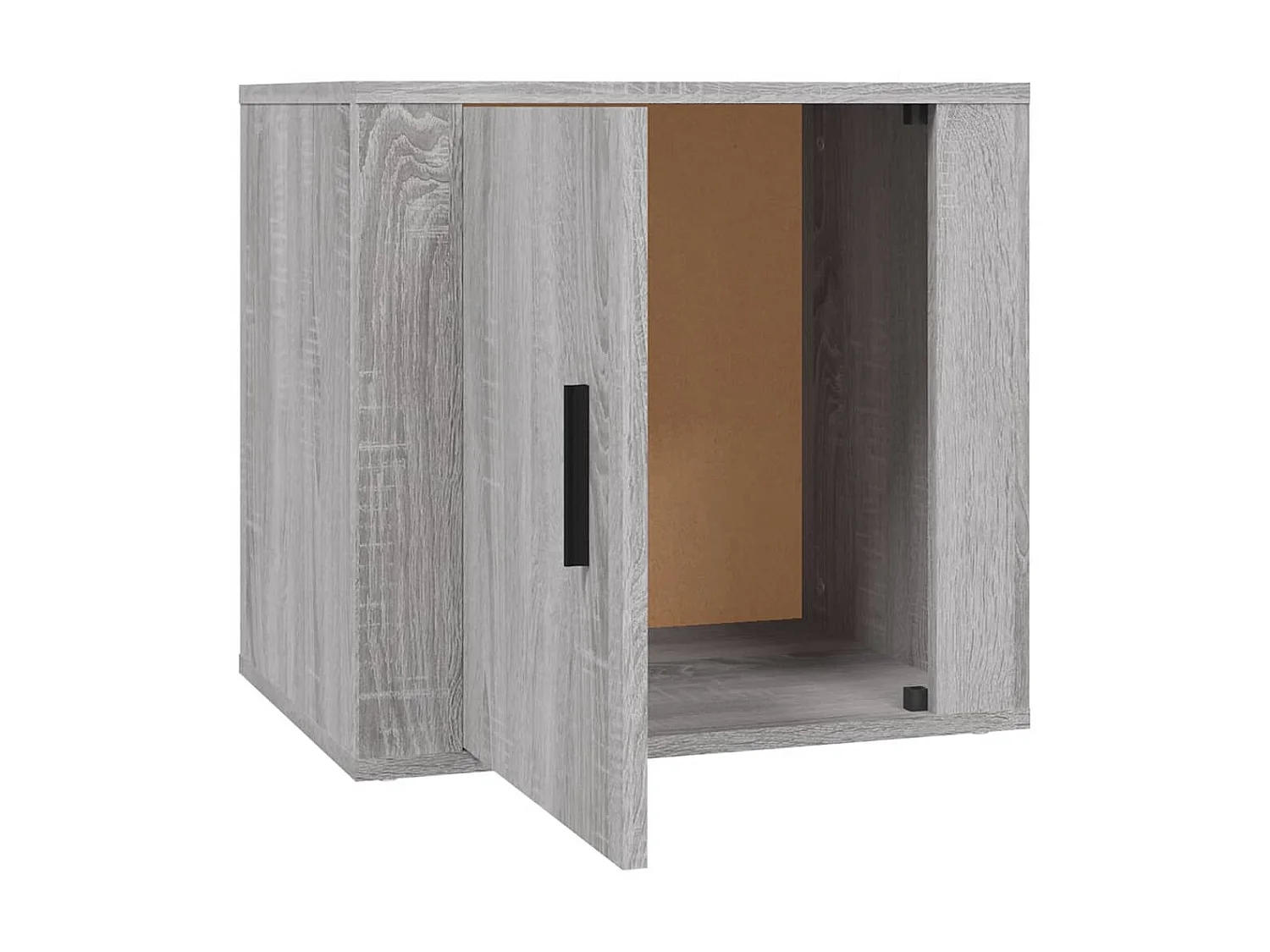 Nachttisch Grau Nachtschrank Sonoma 50x39x47 cm -RN79668