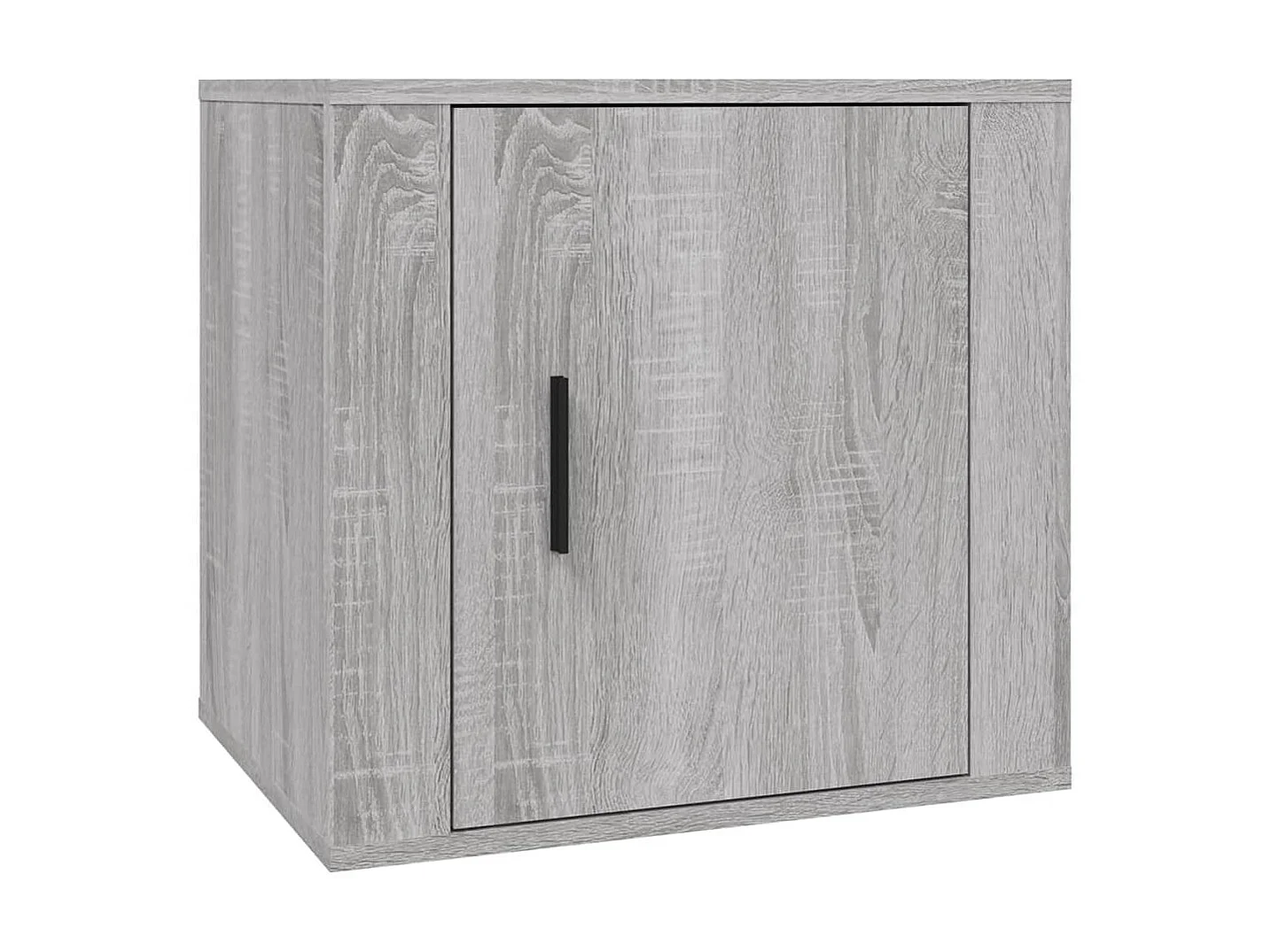 Nachttisch Grau Nachtschrank Sonoma 50x39x47 cm -RN79668