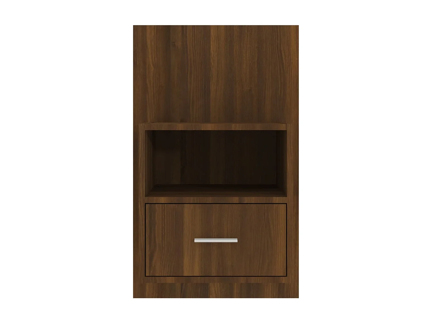 Wand-Nachttisch Nachtschrank Braun Eichen-Optik -RN38053