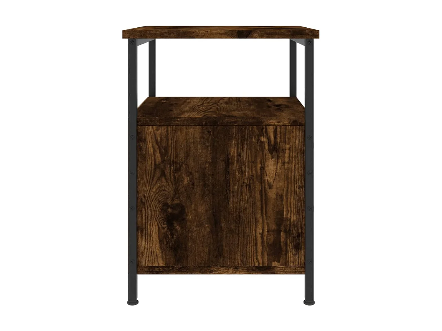 Nachttisch Nachtschrank Räuchereiche 34x35,5x50 cm Holzwerkstoff -RN66320