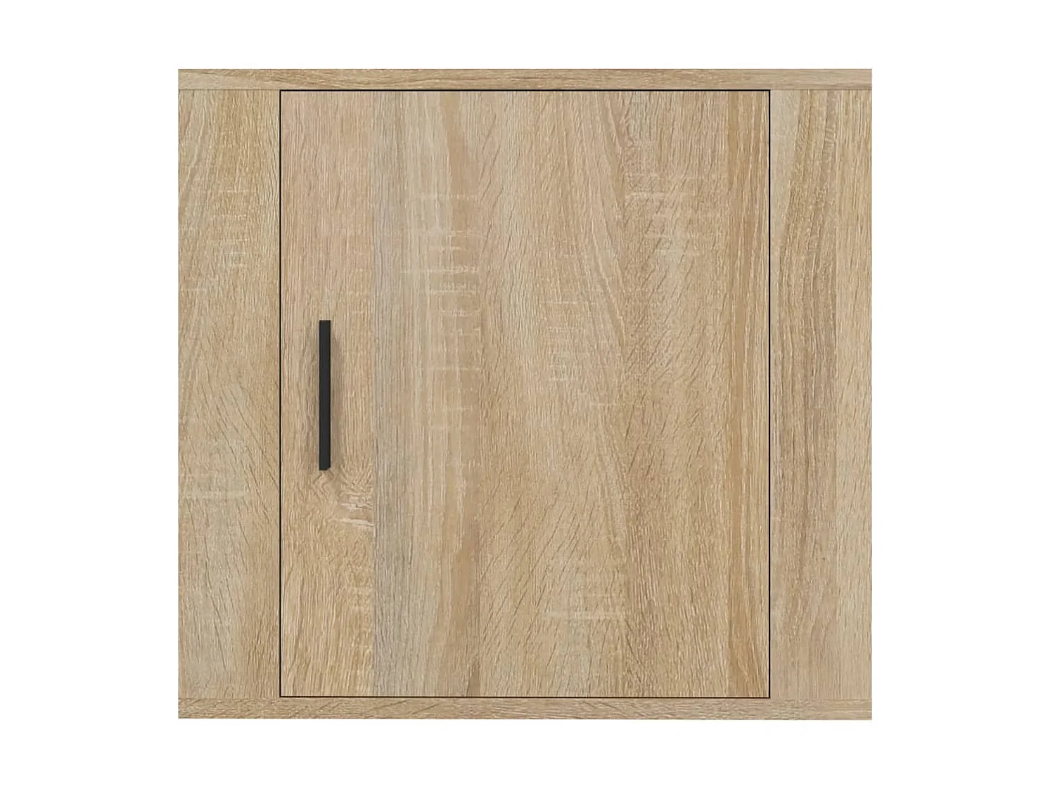 2er-Set Wand-Nachttische Nachtschrank Sonoma-Eiche 50x30x47 cm -RN14883