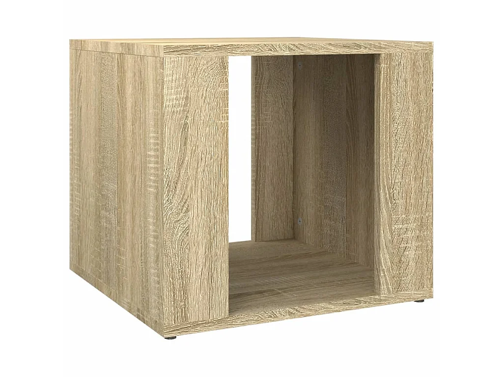 Nachttisch Nachtschrank Sonoma-Eiche 41x40x36 cm Holzwerkstoff -RN83431