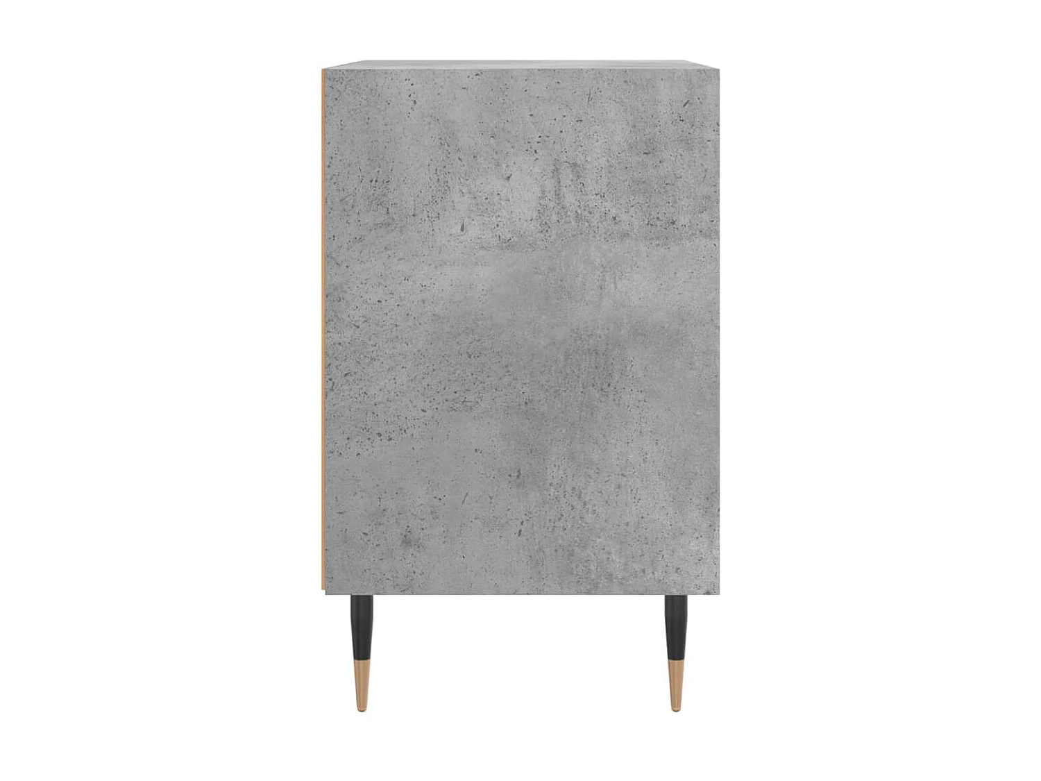 2er-Set Nachttische Nachtschrank Betongrau 40x30x50 cm Holzwerkstoff -RN54524