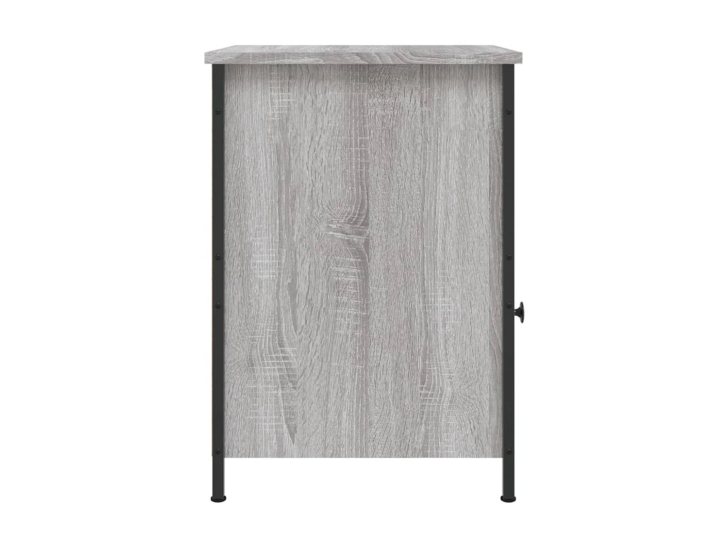 Nachttisch Grau Nachtschrank Sonoma 40x42x60 cm Holzwerkstoff -RN43259