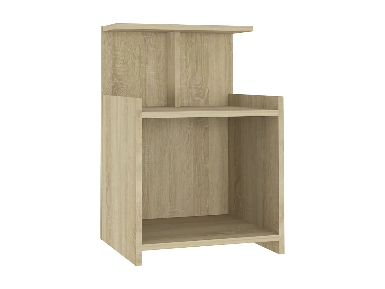2er-Set Nachttische Nachtschrank Sonoma-Eiche 40x35x60 cm Holzwerkstoff -RN14041