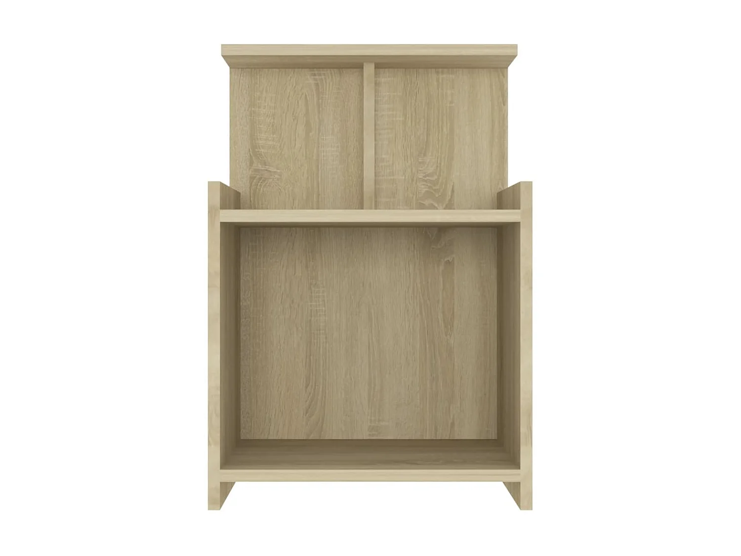 2er-Set Nachttische Nachtschrank Sonoma-Eiche 40x35x60 cm Holzwerkstoff -RN14041