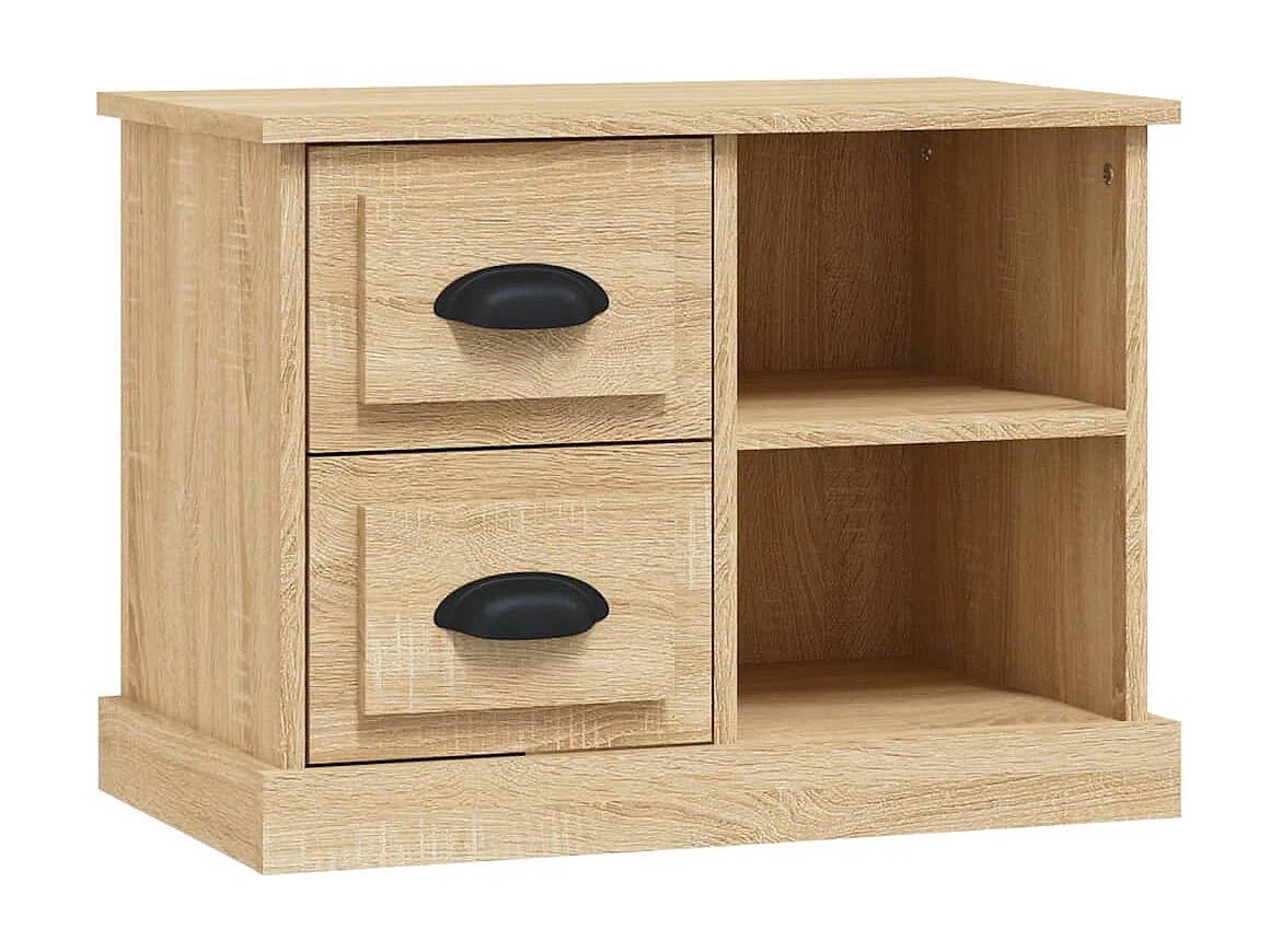 Nachttisch Nachtschrank Sonoma-Eiche 60x35,5x45 cm -RN17629