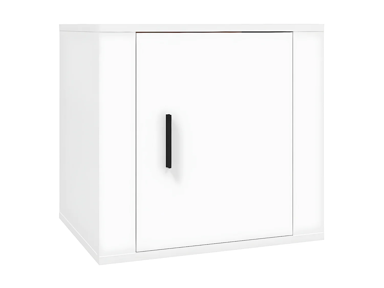 2er-Set Nachttische Nachtschrank Weiß 50x39x47 cm -RN85116