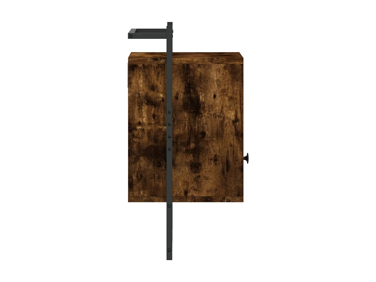 Wand-Nachttisch Nachtschrank Räuchereiche 40x30x61 cm Holzwerkstoff -RN97146