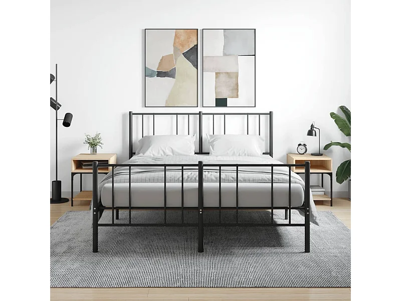 2er-Set Nachttische Nachtschrank Sonoma-Eiche 40x41x50 cm Holzwerkstoff -RN52839