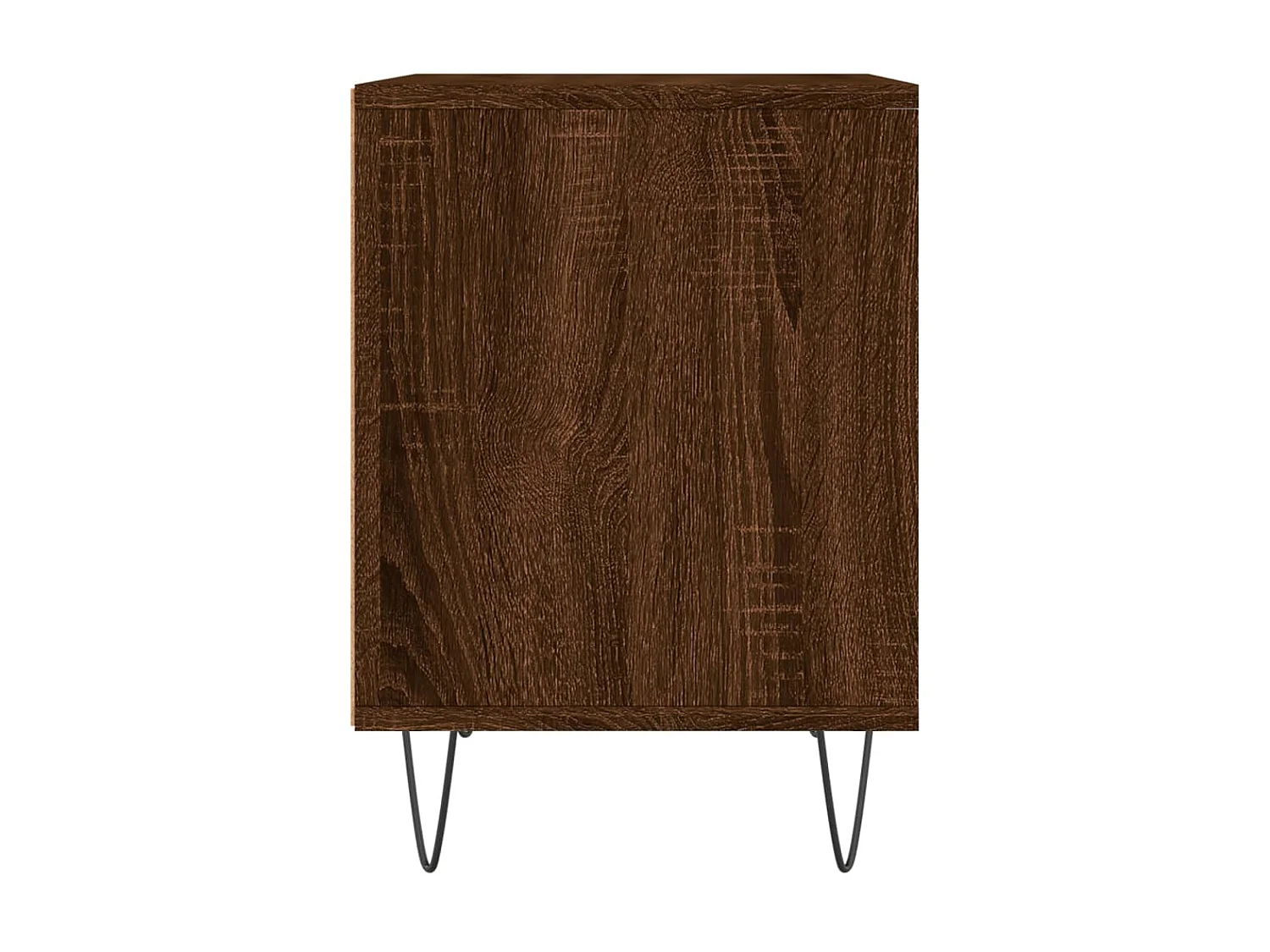 2er-Set Nachttische Nachtschrank Braun Eichen-Optik 40x35x50 cm Holzwerkstoff -RN94536