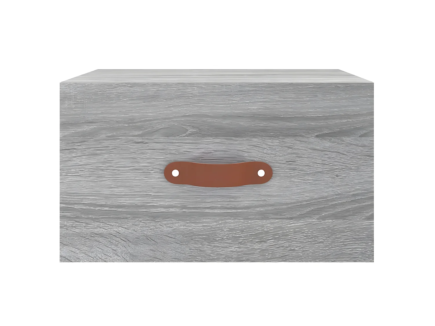 Wand-Nachttisch Grau Nachtschrank Sonoma 35x35x20 cm -RN47057