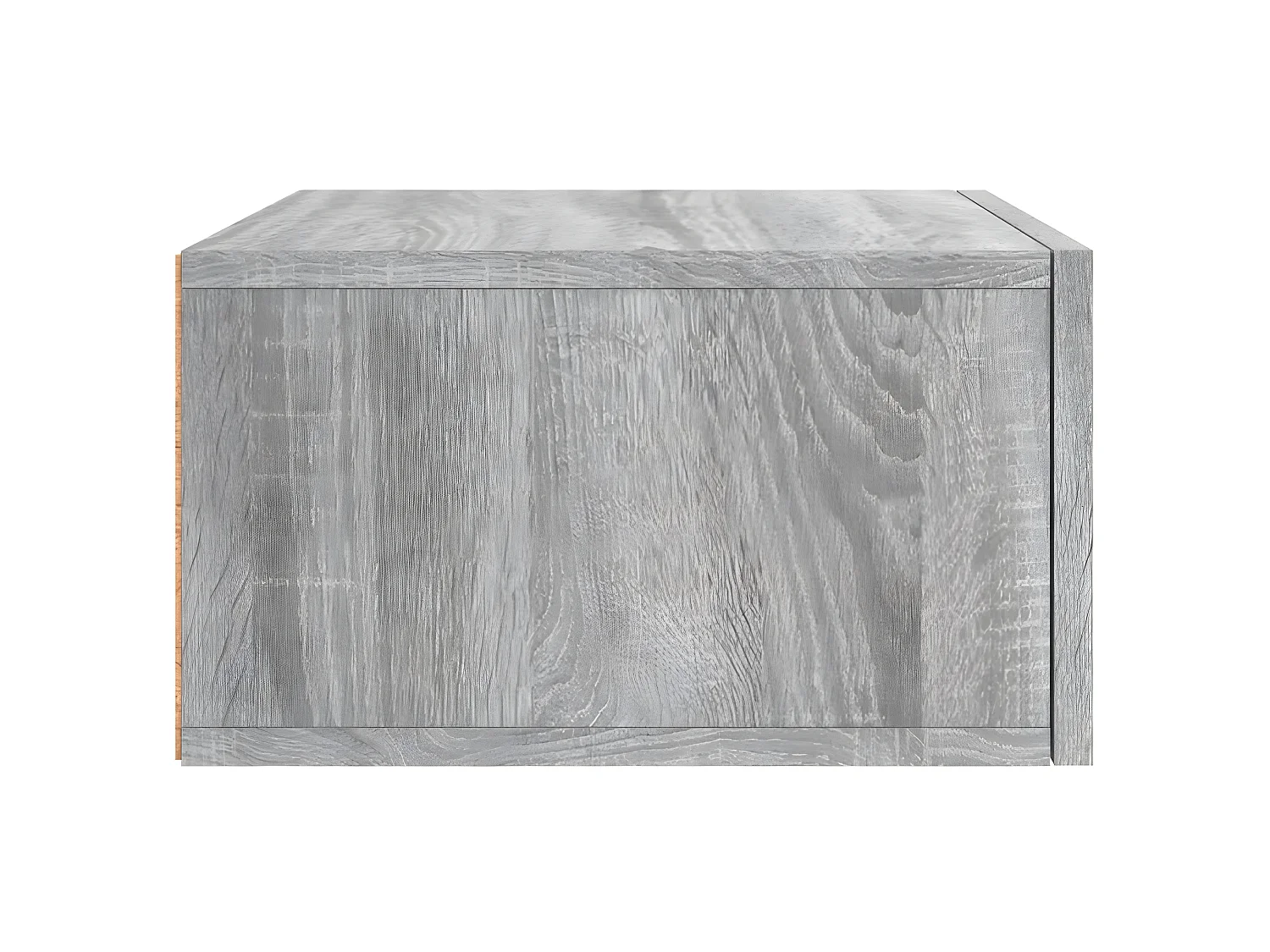 Wand-Nachttisch Grau Nachtschrank Sonoma 35x35x20 cm -RN47057