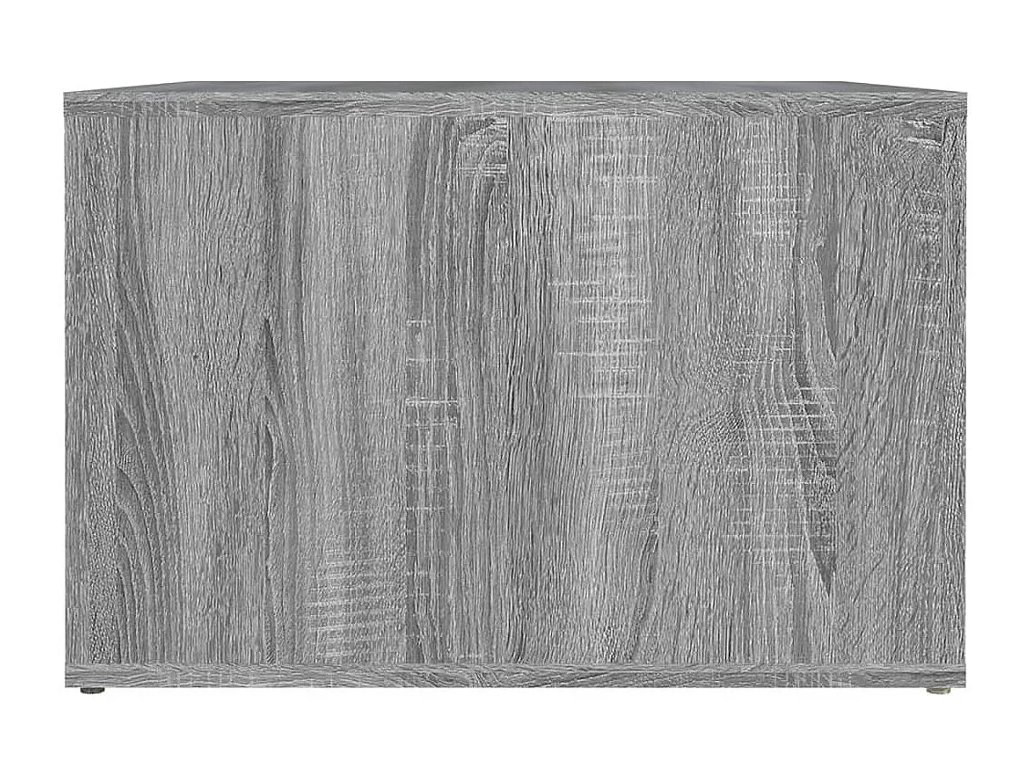 Nachttisch Grau Nachtschrank Sonoma 57x55x36 cm Holzwerkstoff -RN43527