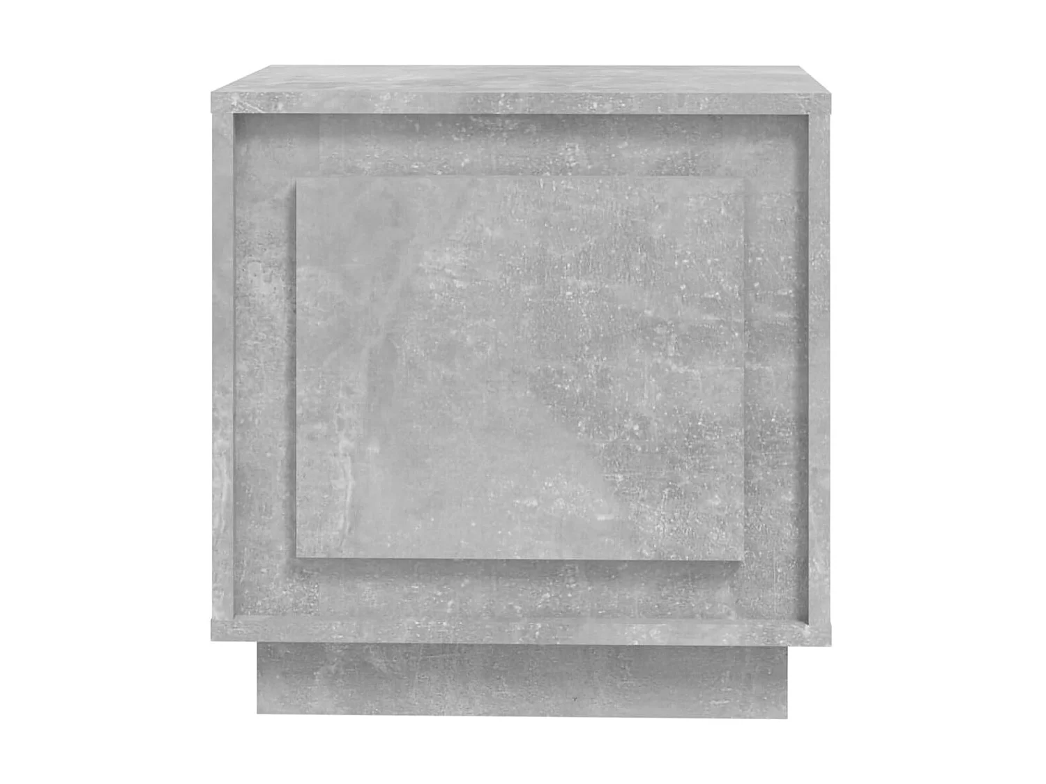 2er-Set Nachttische Nachtschrank Betongrau 44x35x45 cm Holzwerkstoff -RN33083