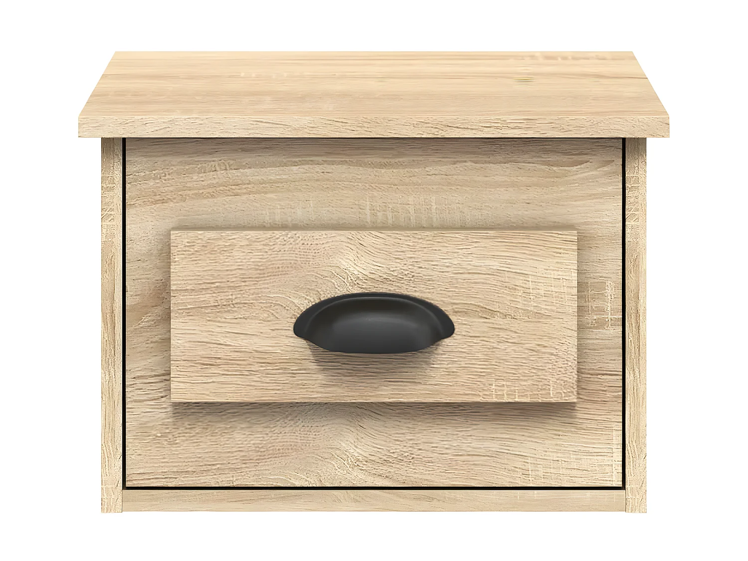 Wand-Nachttisch Nachtschrank Sonoma-Eiche 41,5x36x28 cm -RN47475
