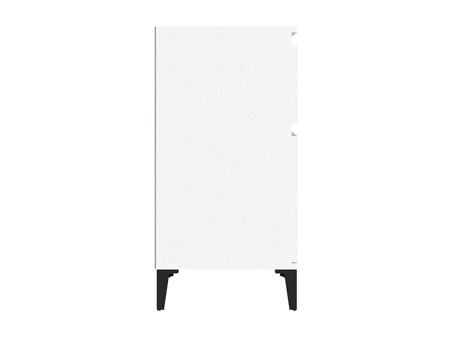 Nachttisch Nachtschrank Weiß 40x35x70 cm -RN30281