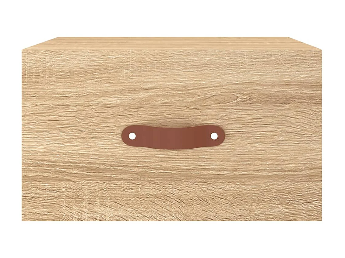 Wand-Nachttisch Nachtschrank Sonoma-Eiche 35x35x20 cm -RN37057