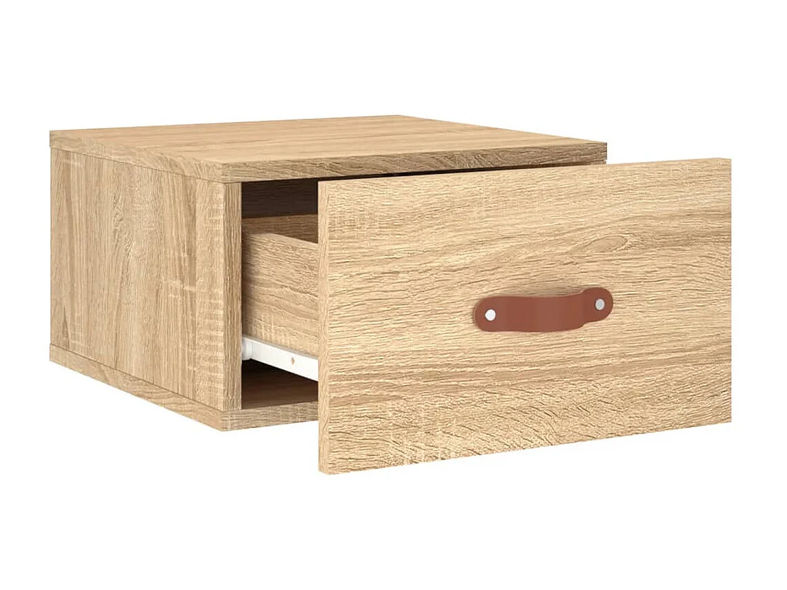 Wand-Nachttisch Nachtschrank Sonoma-Eiche 35x35x20 cm -RN37057
