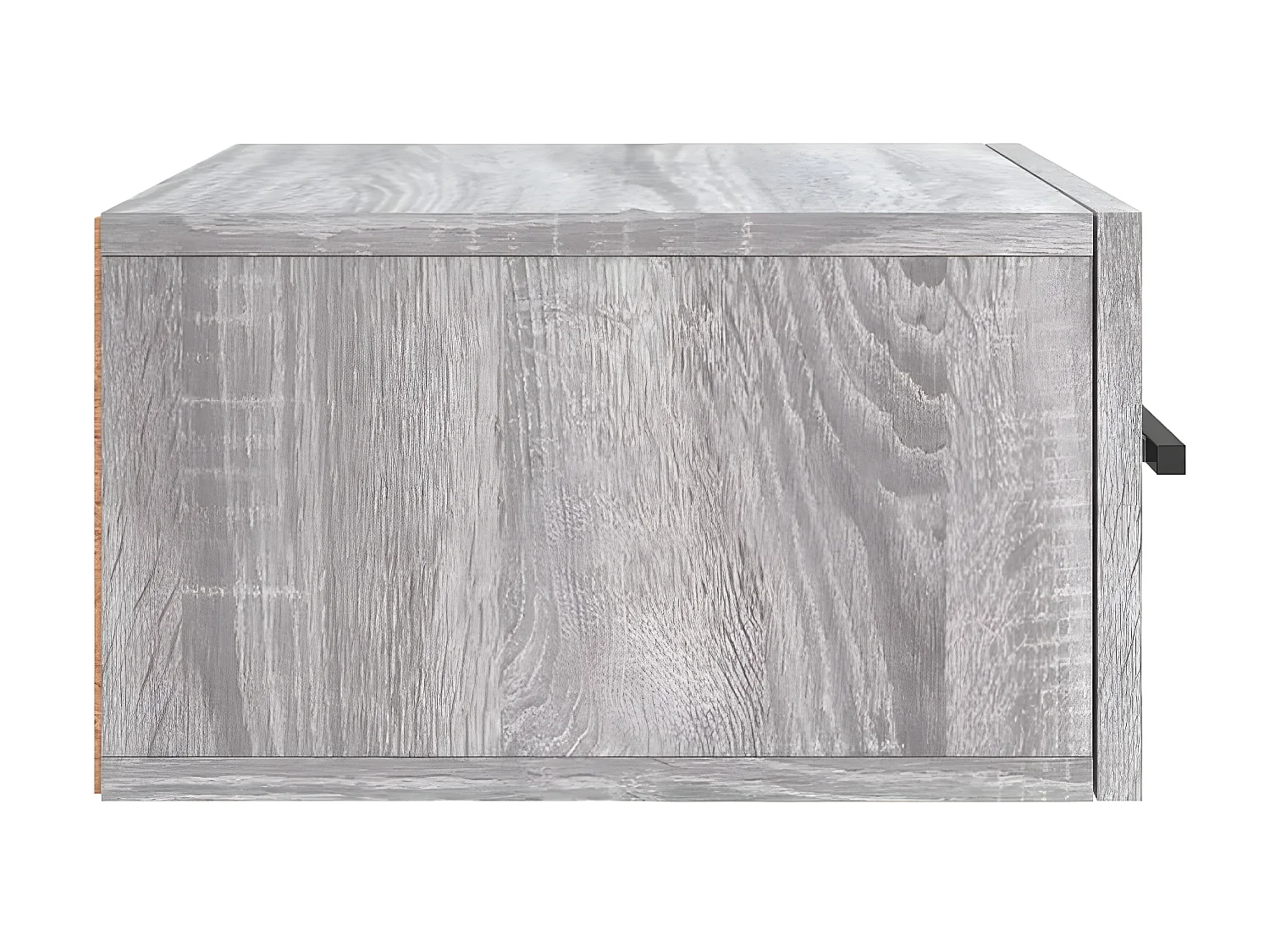 Wand-Nachttisch Grau Nachtschrank Sonoma 35x35x20 cm -RN57661