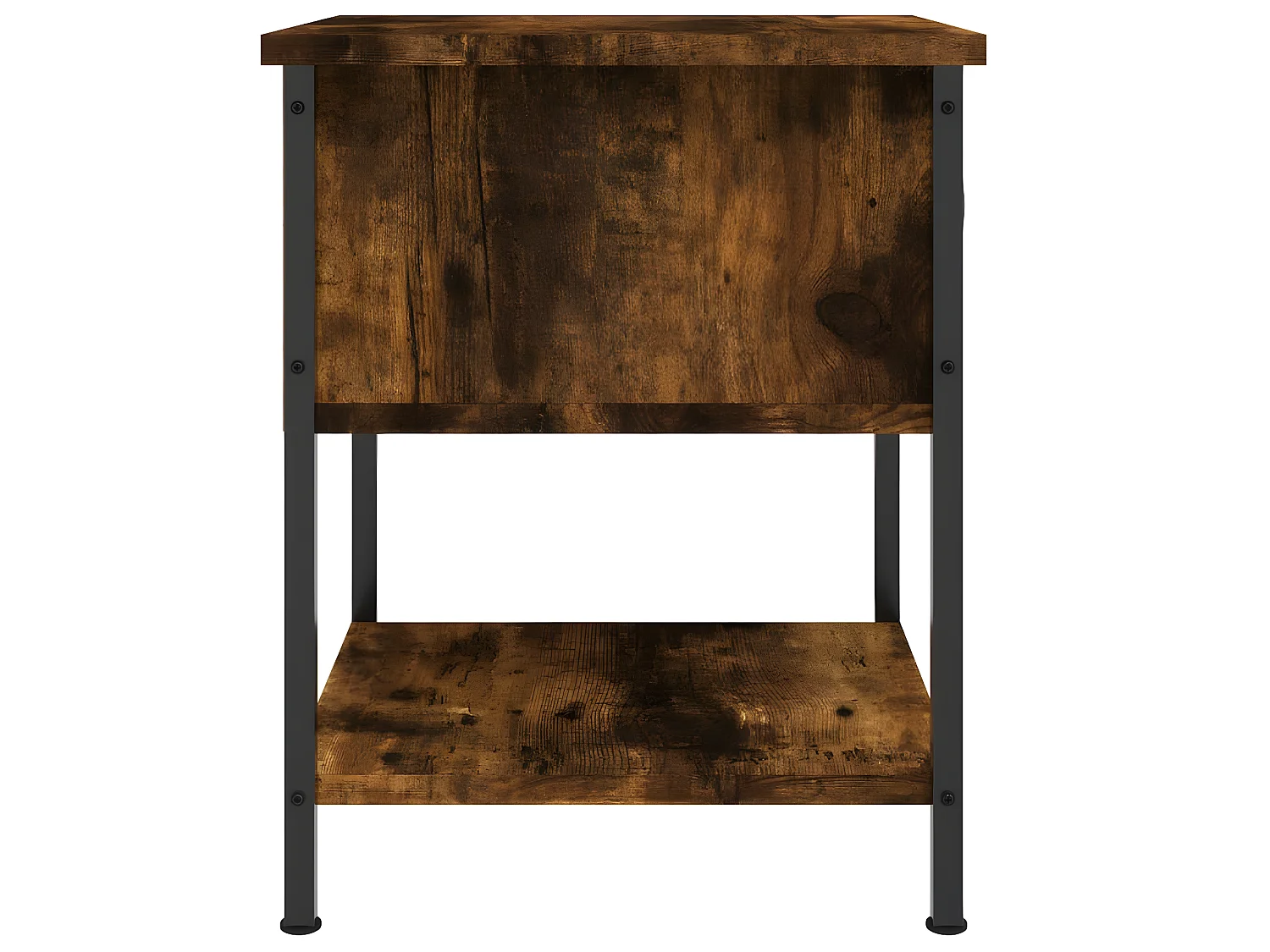 Nachttisch Nachtschrank Räuchereiche 34x35,5x45 cm Holzwerkstoff -RN44753