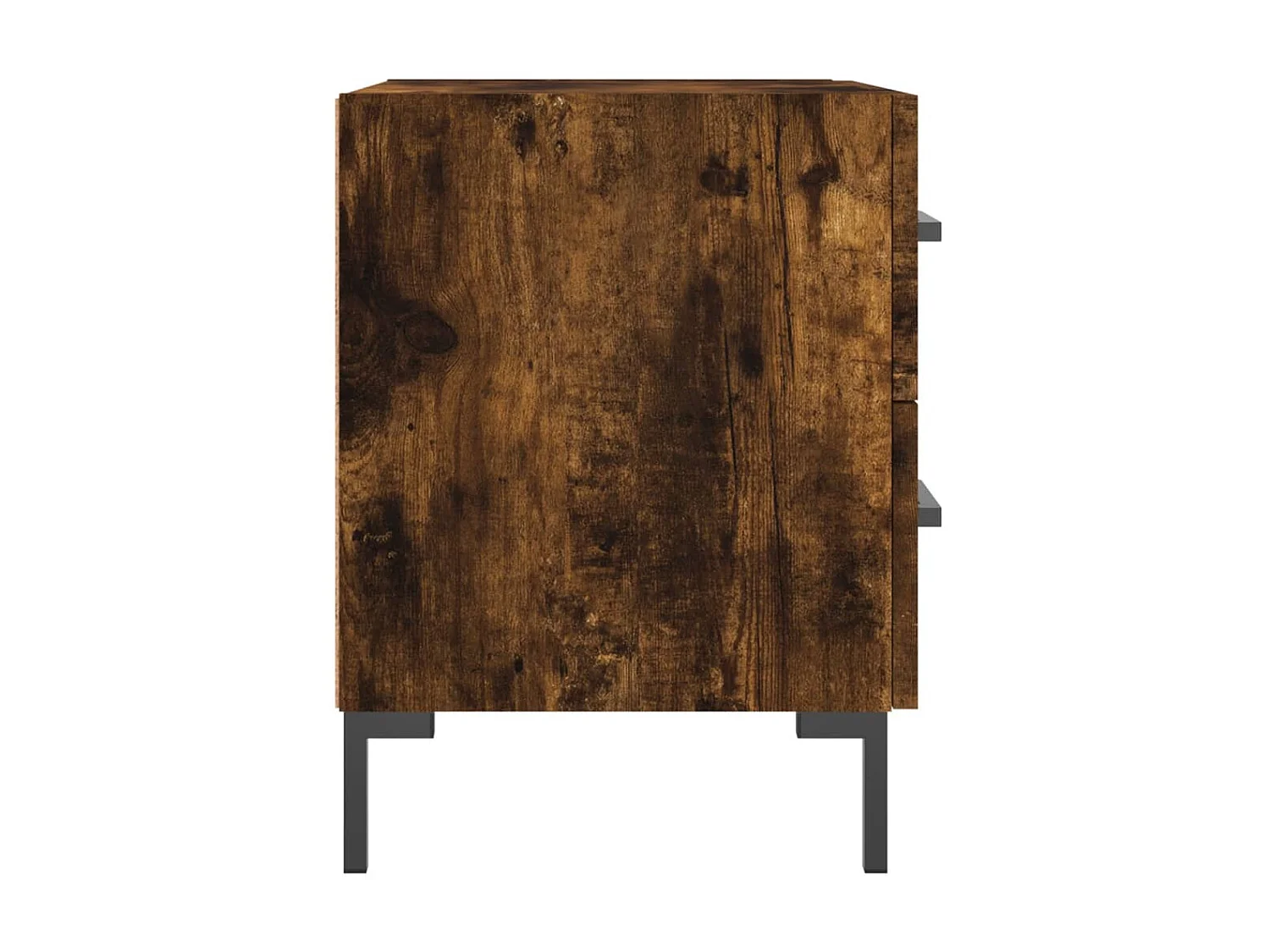 Nachttisch Nachtschrank Räuchereiche 40x35x47,5 cm Holzwerkstoff -RN80111