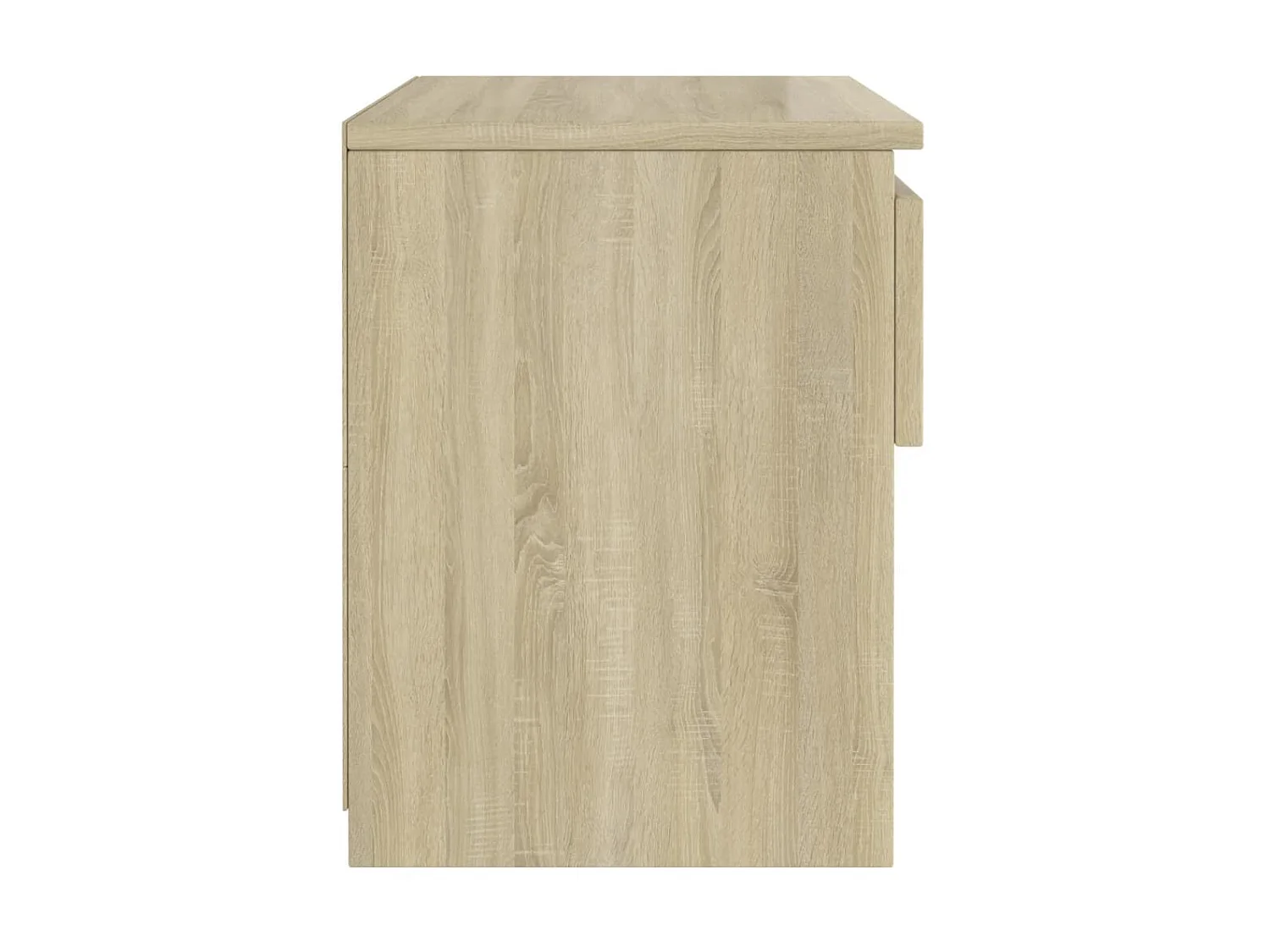 2er-Set Nachttische Nachtschrank Sonoma-Eiche 40x30x39 cm Holzwerkstoff -RN59185