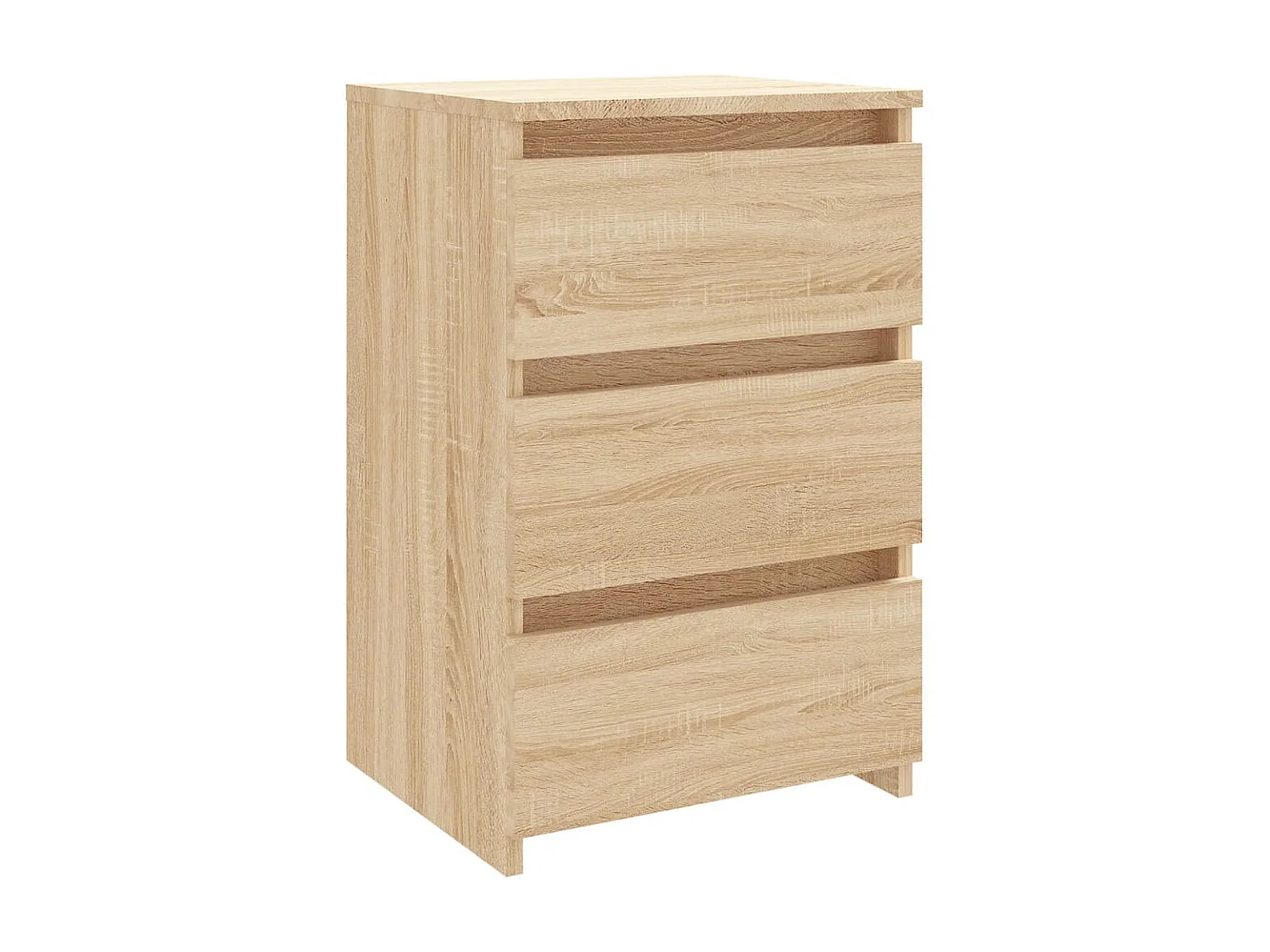 Nachttisch Nachtschrank Sonoma-Eiche 40x35x62,5 cm Holzwerkstoff -RN38706