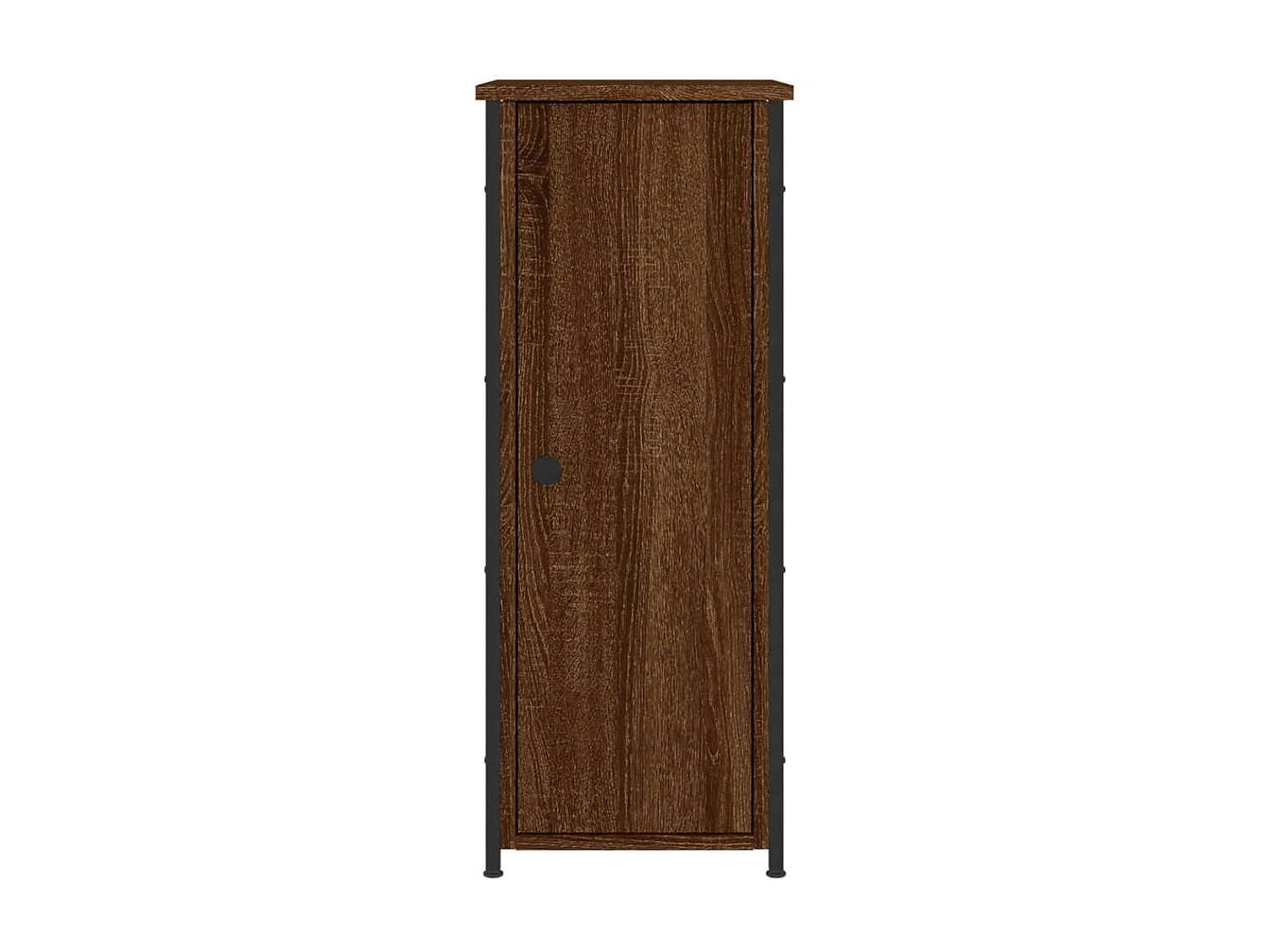 Nachttisch Nachtschrank Braun Eichen-Optik 32x42x80 cm Holzwerkstoff -RN21900
