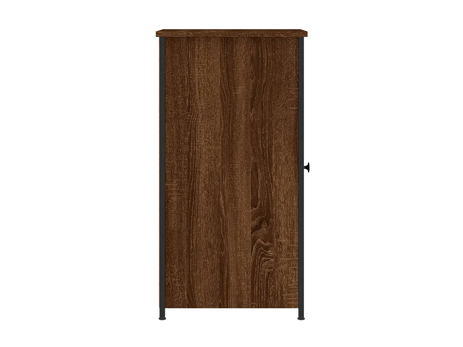 Nachttisch Nachtschrank Braun Eichen-Optik 32x42x80 cm Holzwerkstoff -RN21900