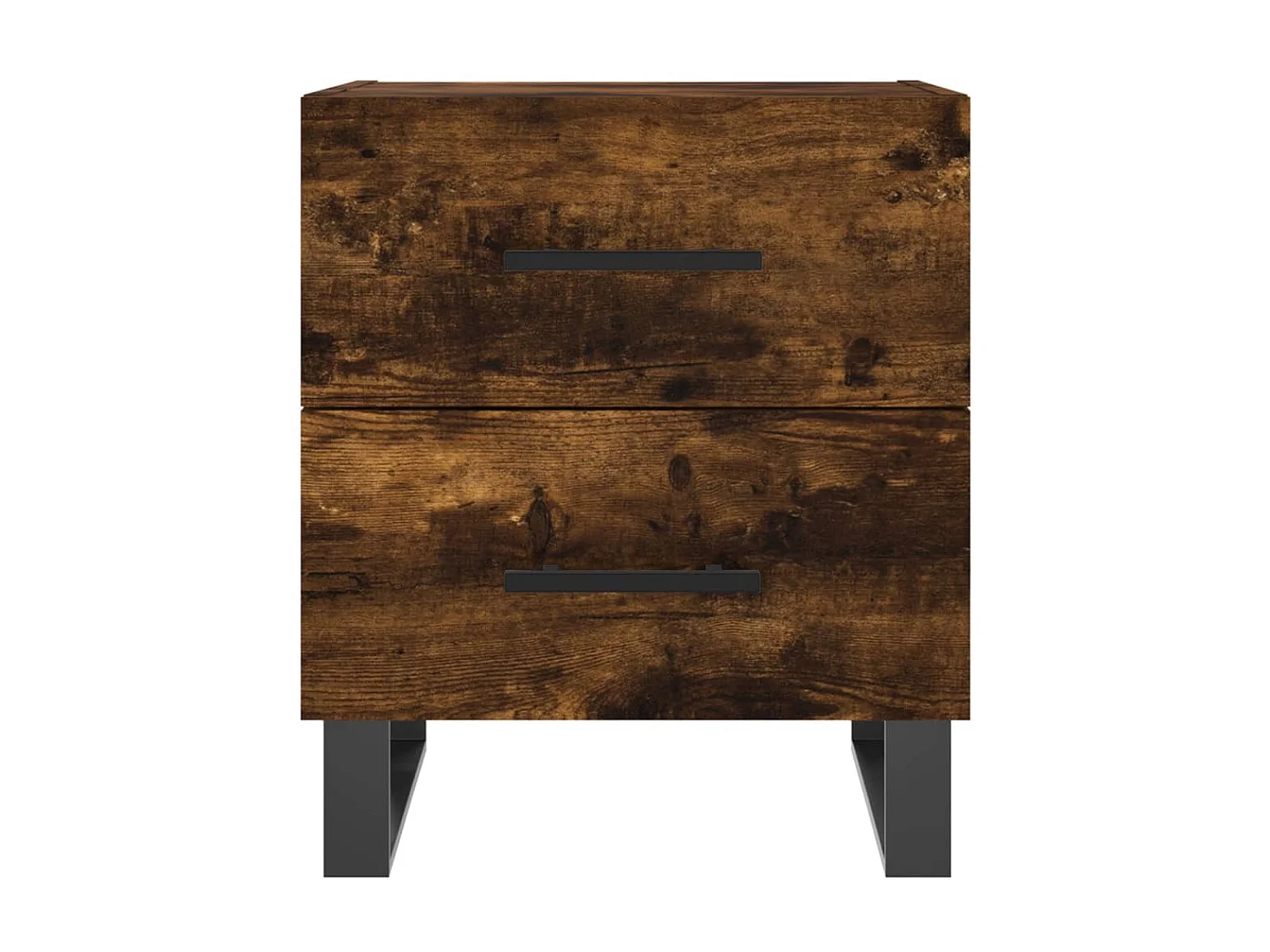 Nachttisch Nachtschrank Räuchereiche 40x35x47,5 cm Holzwerkstoff -RN72066