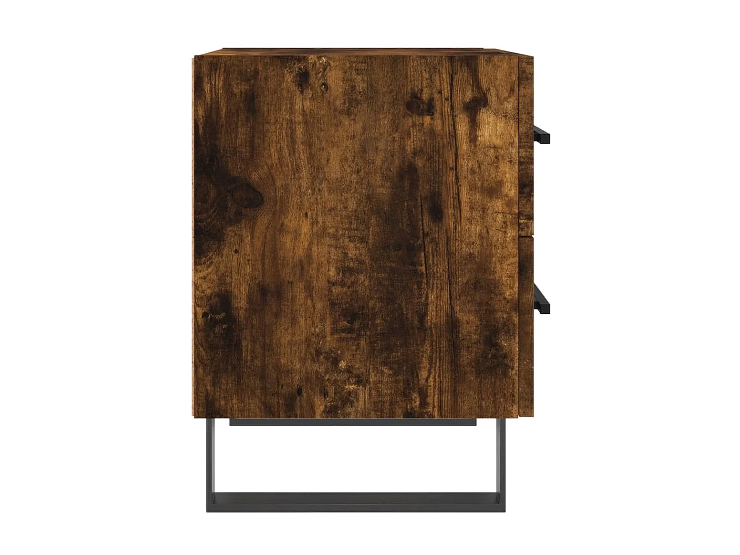 Nachttisch Nachtschrank Räuchereiche 40x35x47,5 cm Holzwerkstoff -RN72066