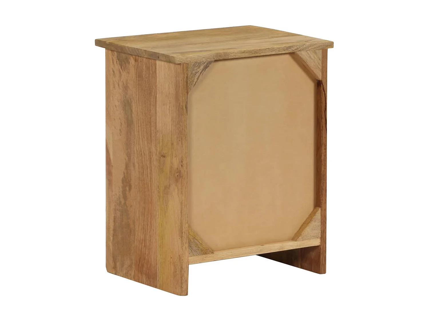Nachttisch Nachtschrank Mangoholz Massiv 40 x 30 x 50 cm -RN22396