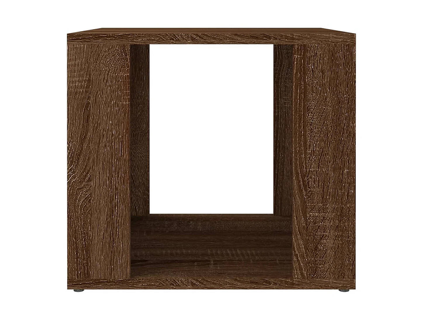 Nachttisch Nachtschrank Braun Eichen-Optik 41x40x36 cm Holzwerkstoff -RN87762