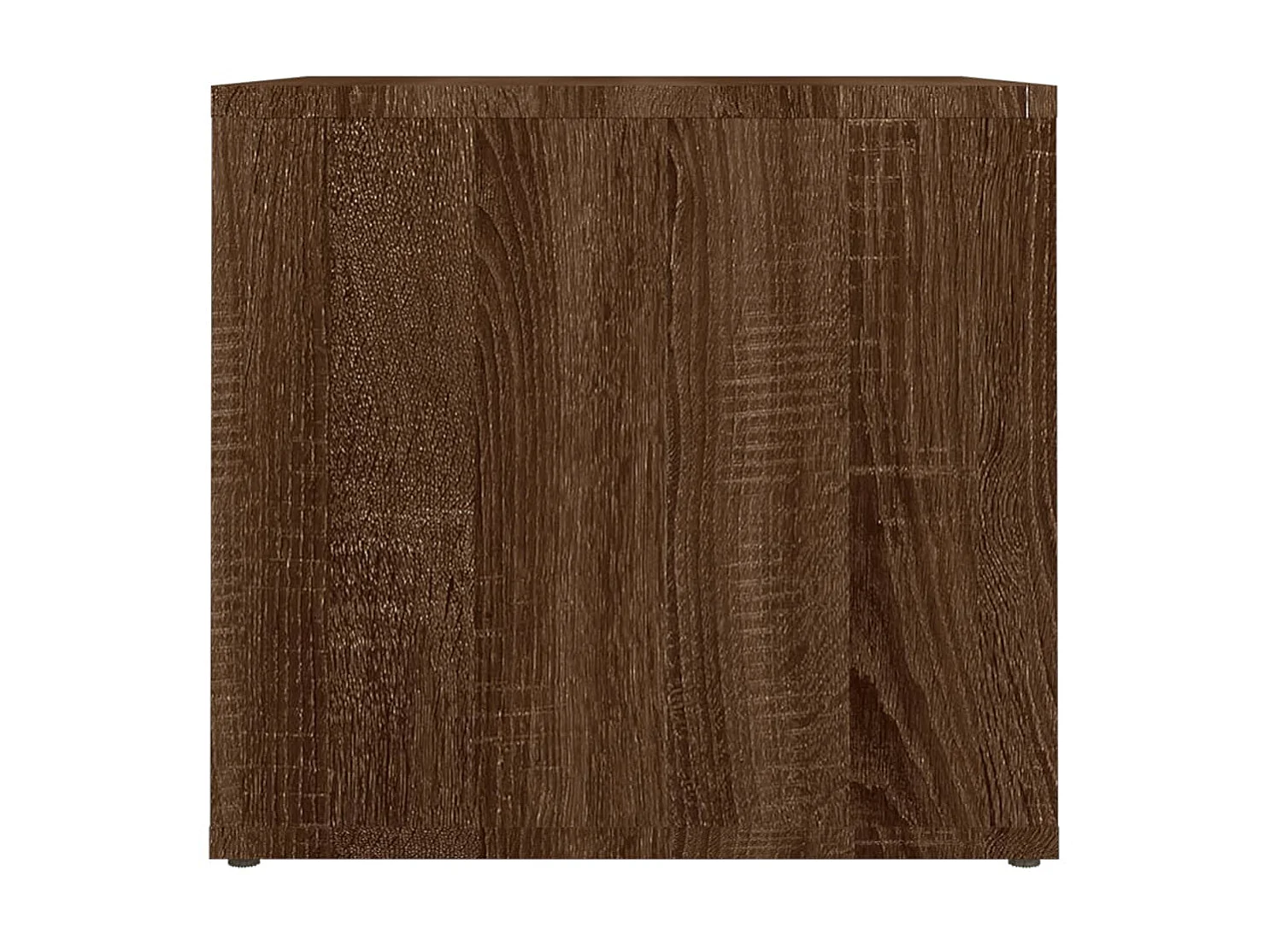 Nachttisch Nachtschrank Braun Eichen-Optik 41x40x36 cm Holzwerkstoff -RN87762