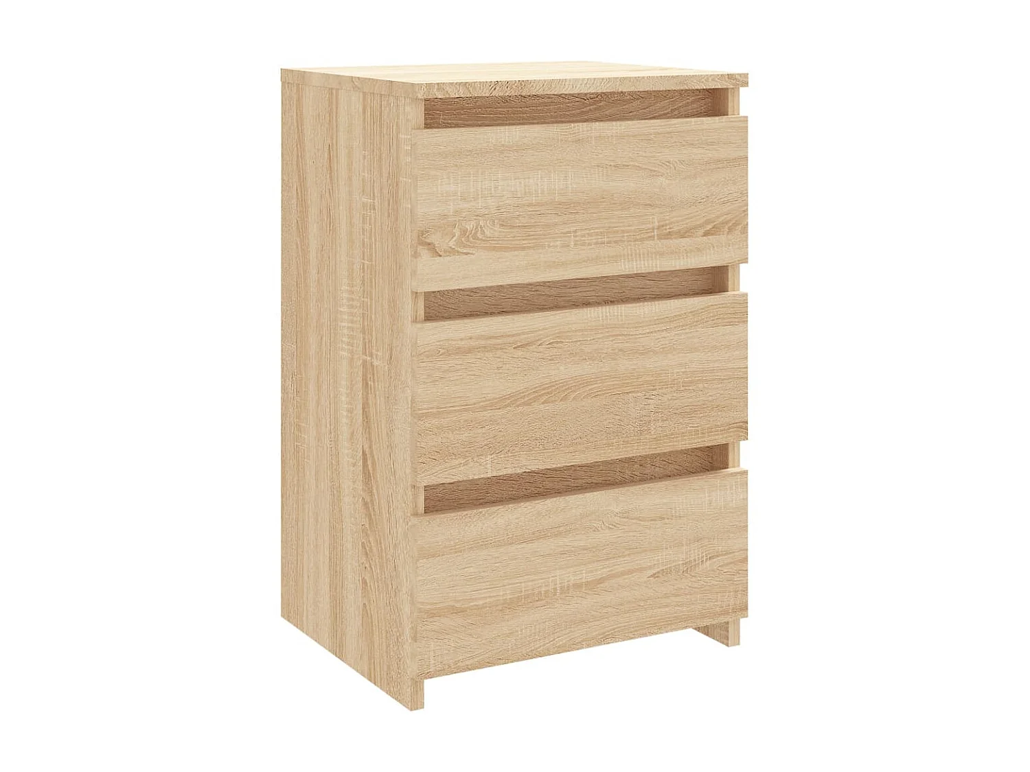 2er-Set Nachttische Nachtschrank Sonoma-Eiche 40x35x62,5 cm Holzwerkstoff -RN67489