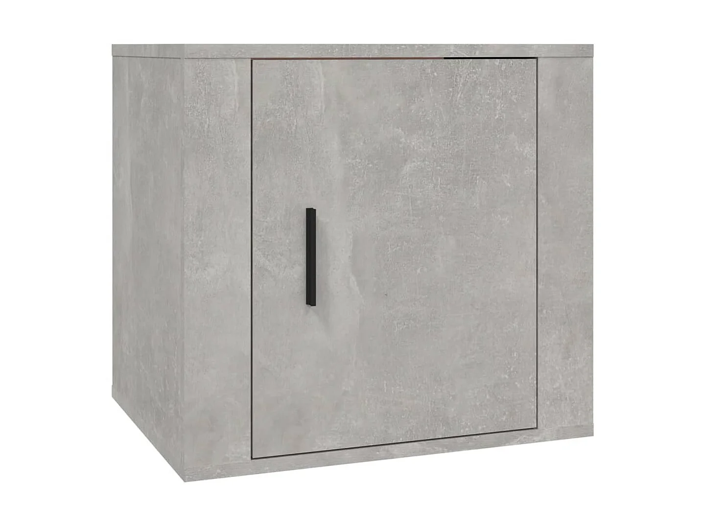 2er-Set Nachttische Nachtschrank Betongrau 50x39x47 cm -RN68937