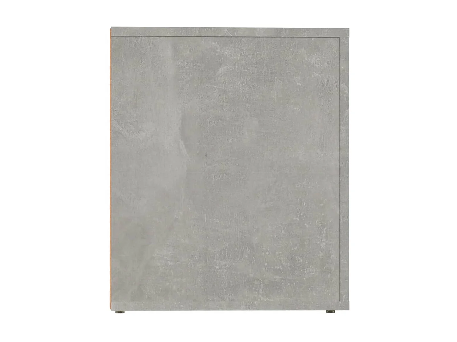 2er-Set Nachttische Nachtschrank Betongrau 50x39x47 cm -RN68937