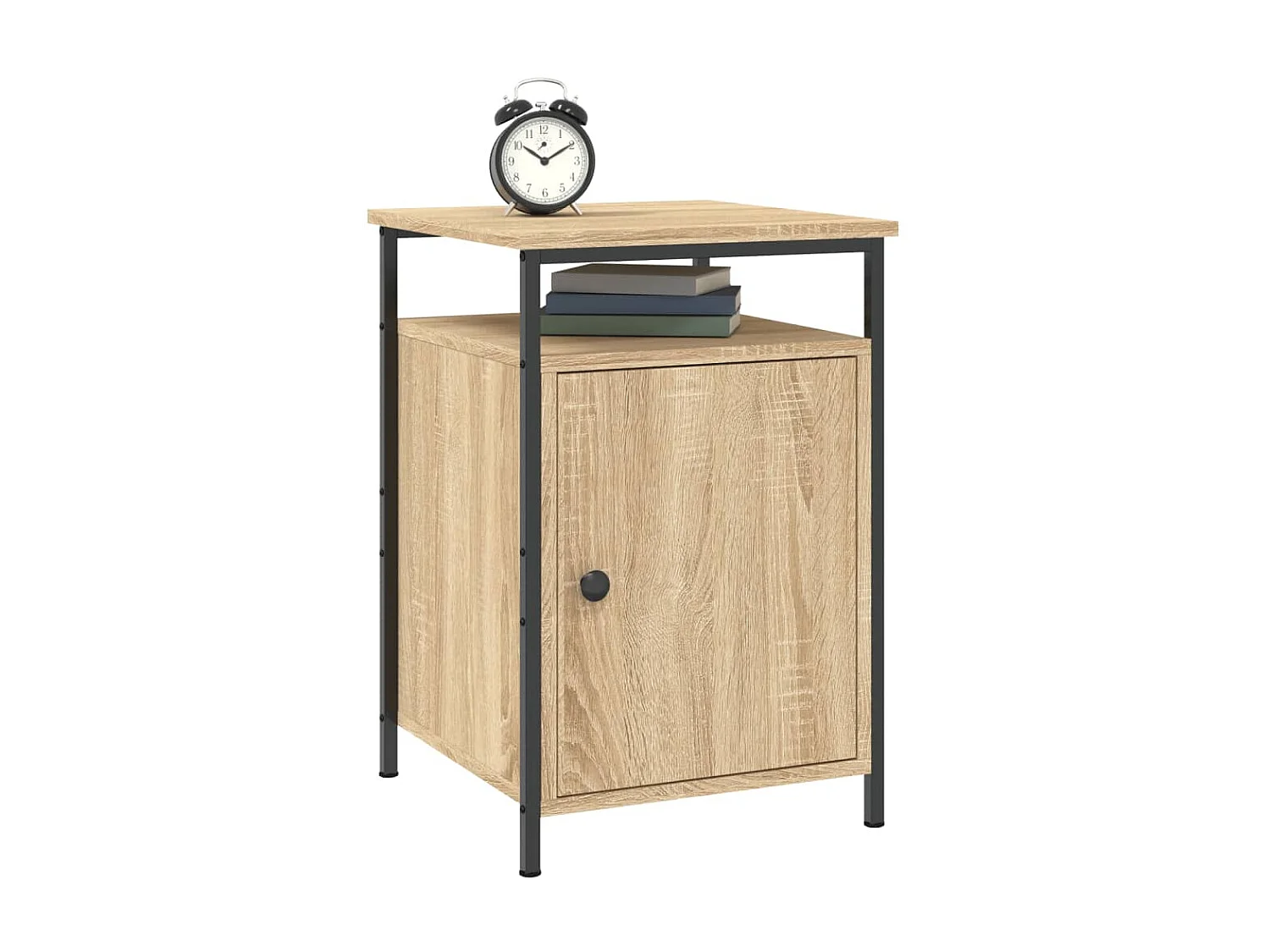 2er-Set Nachttische Nachtschrank Sonoma-Eiche 40x42x60 cm Holzwerkstoff -RN94774