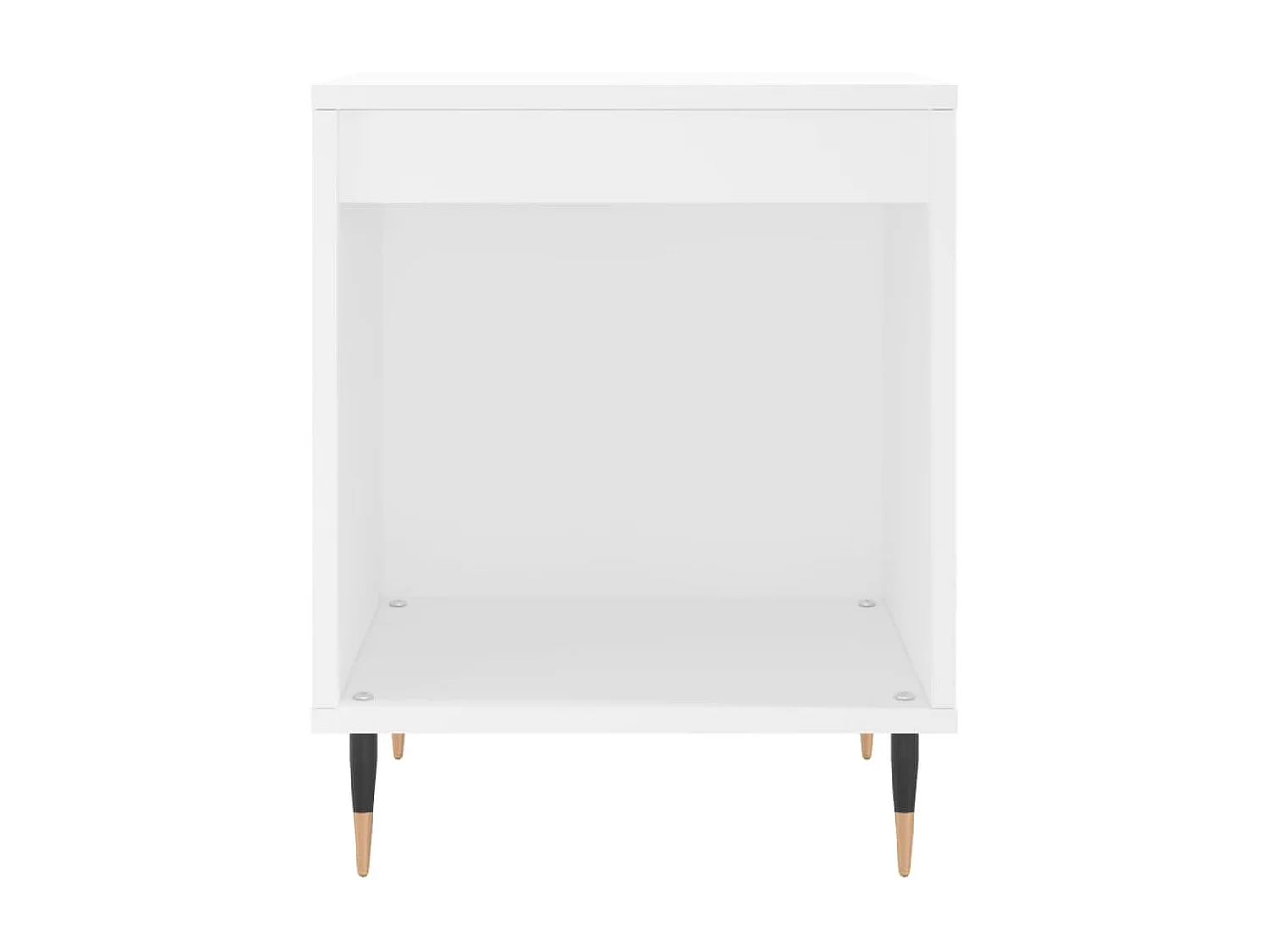 2er-Set Nachttische Nachtschrank Weiß 40x35x50 cm Holzwerkstoff -RN66304