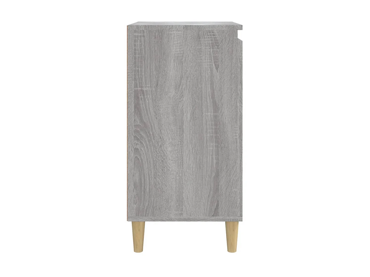 Nachttisch Grau Nachtschrank Sonoma 40x35x70 cm Holzwerkstoff -RN83665