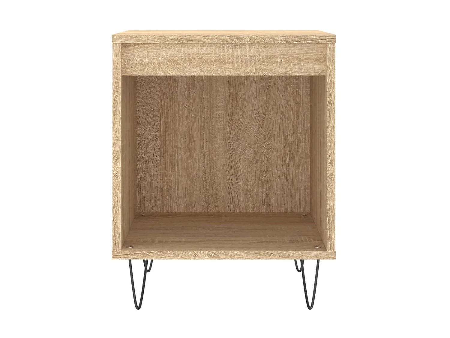 2er-Set Nachttische Nachtschrank Sonoma-Eiche 40x35x50 cm Holzwerkstoff -RN11171
