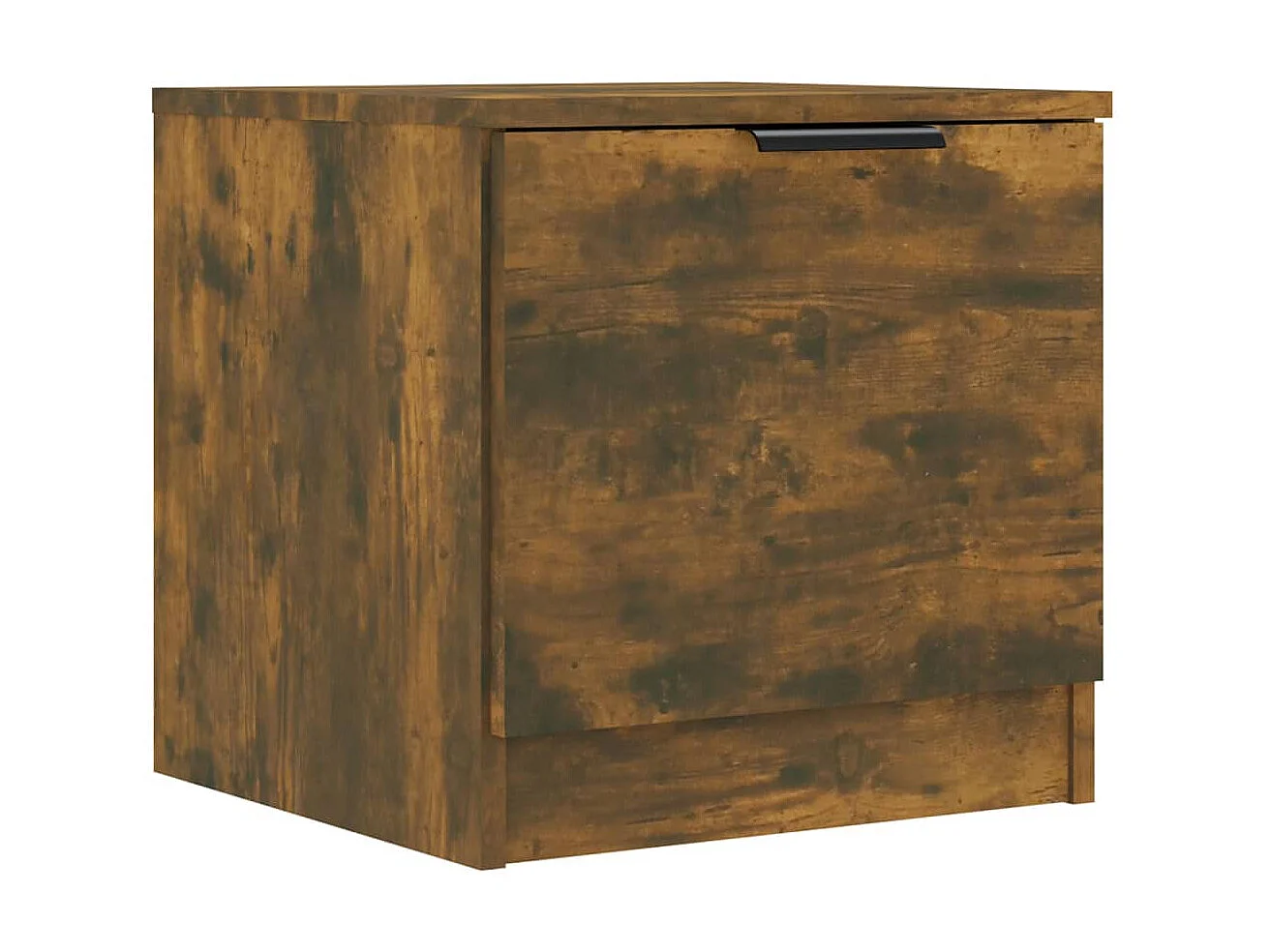 2er-Set Nachttische Nachtschrank Räuchereiche 40x39x40 cm -RN74132