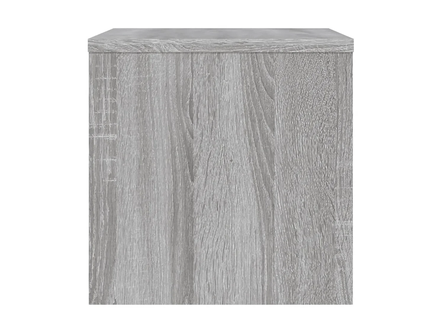 2er-Set Nachttische Nachtschrank Grau Sonoma 40x30x30 cm Holzwerkstoff -RN92416