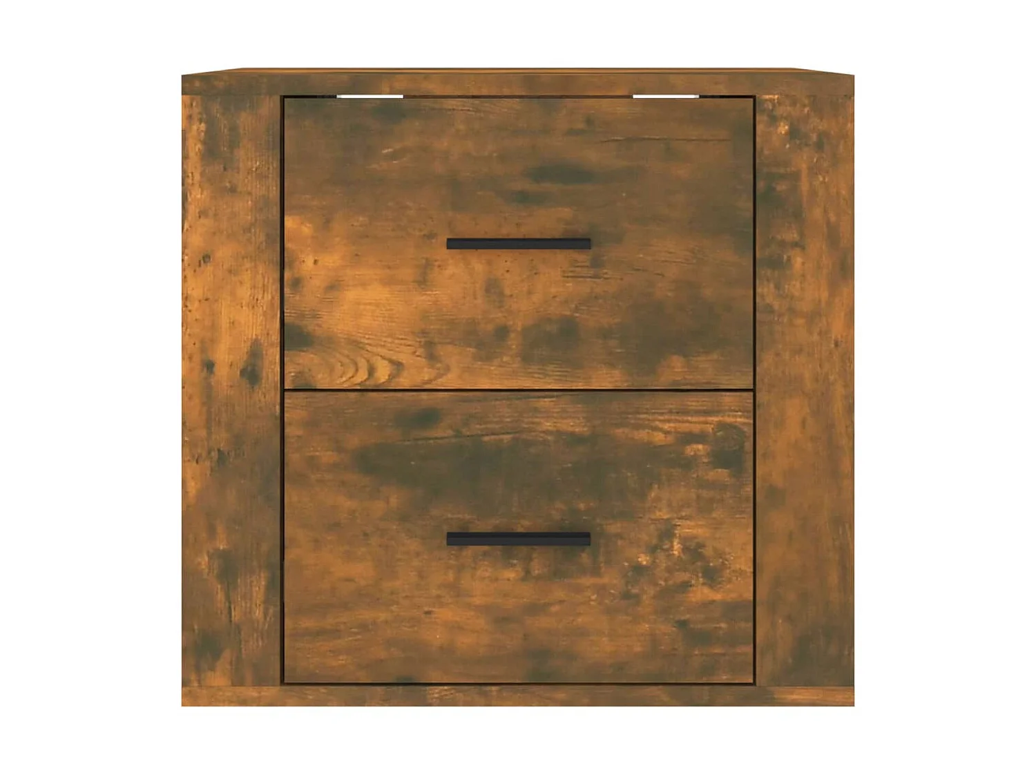 Wand-Nachttisch Nachtschrank Räuchereiche 50x36x47 cm -RN40803