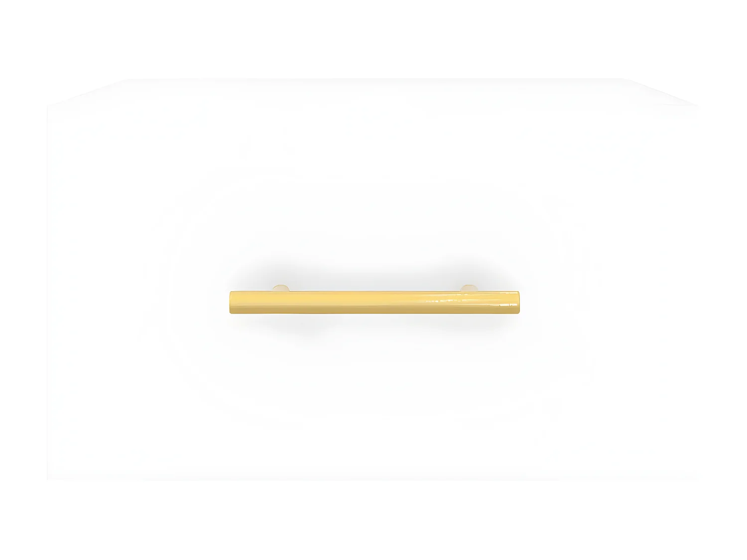 Wand-Nachttisch Nachtschrank Weiß 35x35x20 cm -RN55369